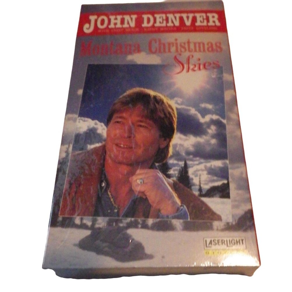 John Denver Montana Christmas Skies VHS New Sealed TV Special 1991